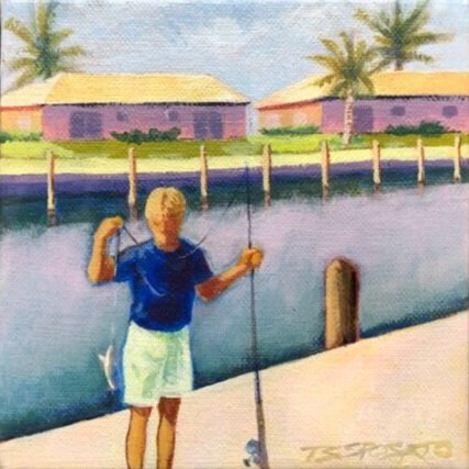 Duck Key - 6"x 6"