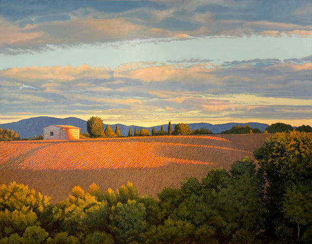 Tuscany, Italy | 64” x 50” - Acrylic on Canvas