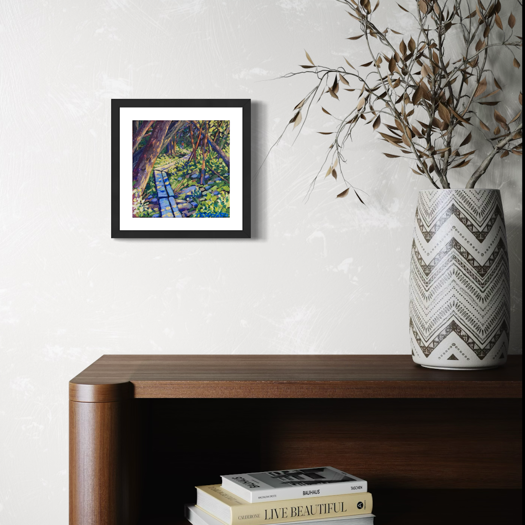 Baxter Walk 12"x 12" Fine Art Giclée Print