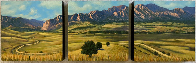 Eldorado Colorado Tryptic - Set of Three 8"x 8"
