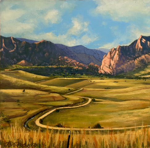 Eldorado Colorado Tryptic - Set of Three 8"x 8"