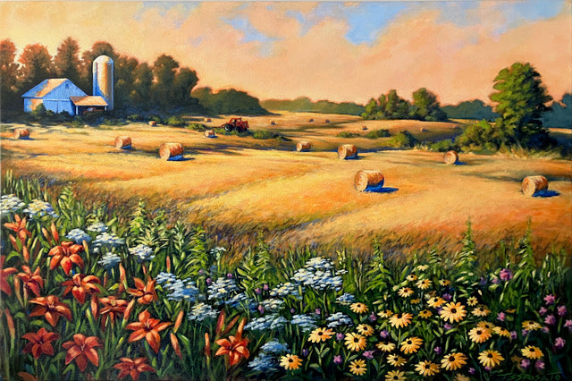 Sanborn Farm - 36" x 24"