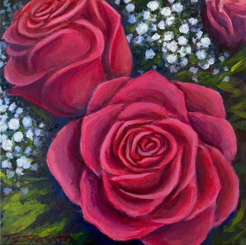 For You | 8”x 8” - Acrylic on Canvas