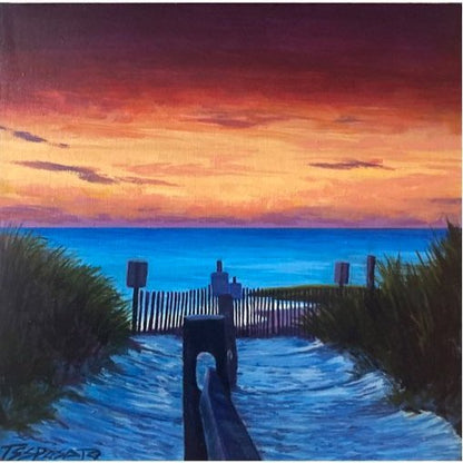 Set of 4: Water Four Ways - 6”x 6”