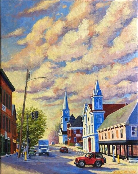 Downtown Gorham - 16”x 20”