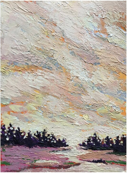 Edge of the Bog - 9"x 12"