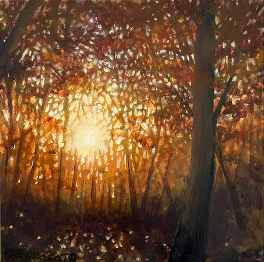 Evening Glow - 6”x 6”