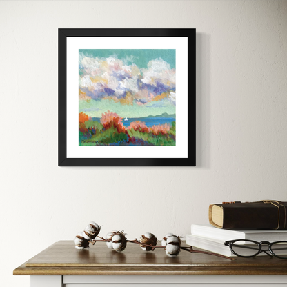 Good Day To Sail 12"x 12" Fine Art Giclée Print