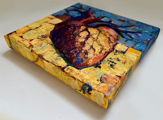 The Heart of Ukraine - 6" x 6"