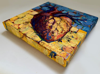 The Heart of Ukraine - 6" x 6"