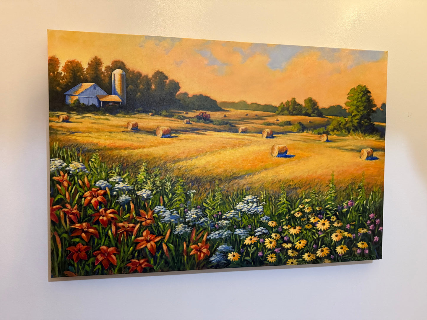Sanborn Farm - 36" x 24"