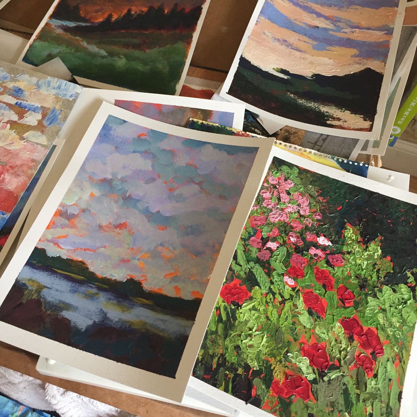 In the Garden - 8"- 10"