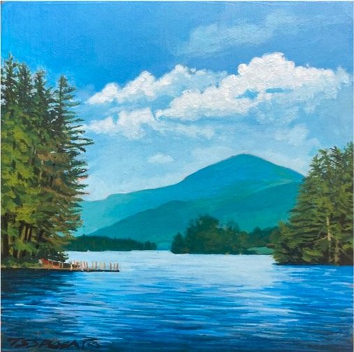 Set of 4: Water Four Ways - 6”x 6”