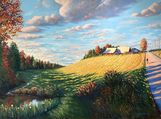 Riding Spiller - 48”x 36”