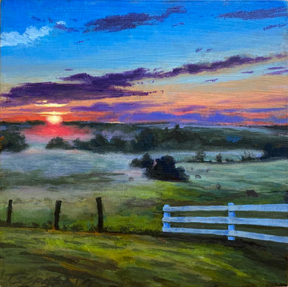 Set of 5: Martin Place Farm - 6”x 6”