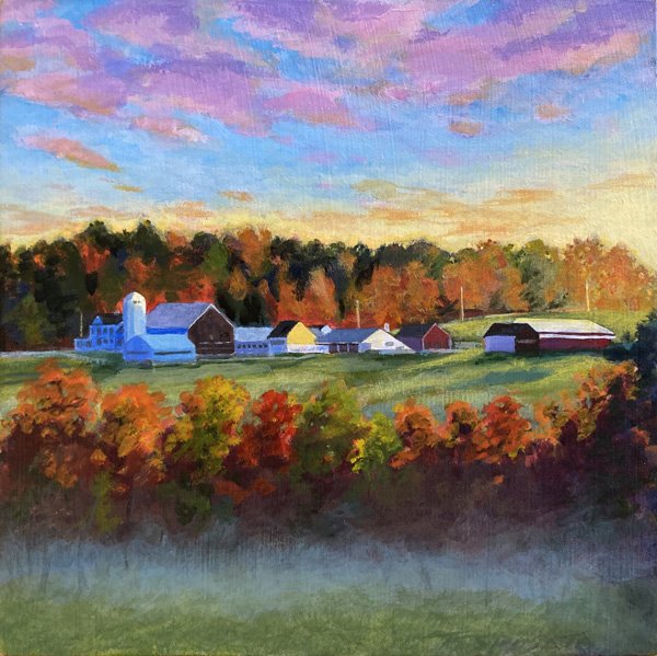 Set of 5: Martin Place Farm - 6”x 6”