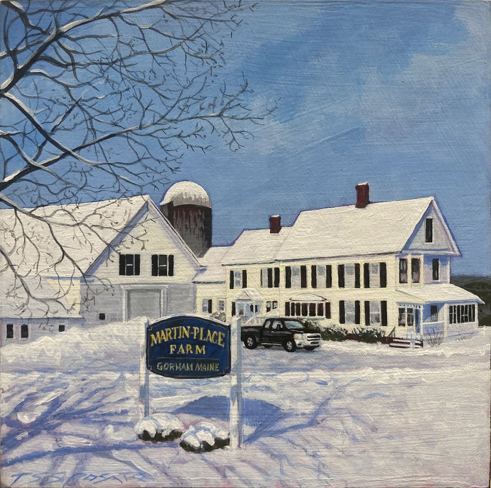 Set of 5: Martin Place Farm - 6”x 6”