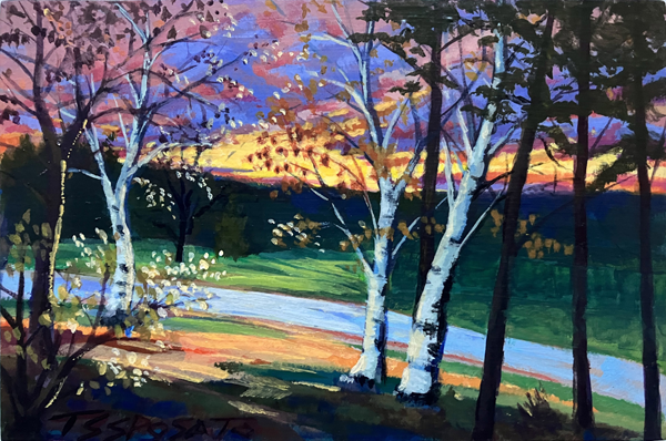 Pineland Farms Sunset - 6”x 4”