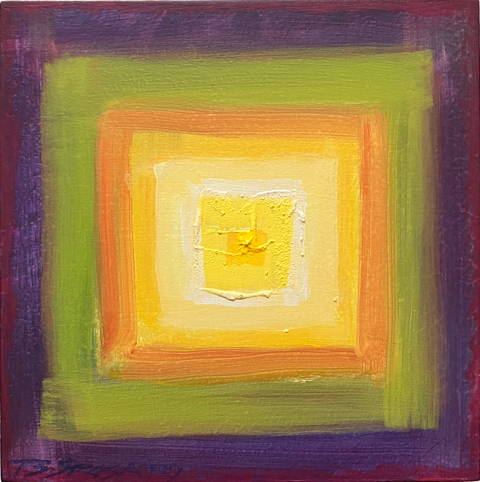 Portal 1 | 6" x 6" Acrylic Painting on Cradled Panel