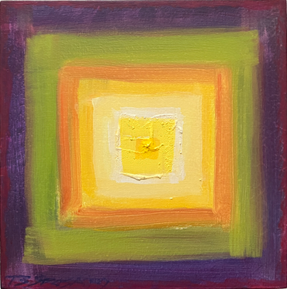 Portal 1 | 6" x 6" Acrylic Painting on Cradled Panel