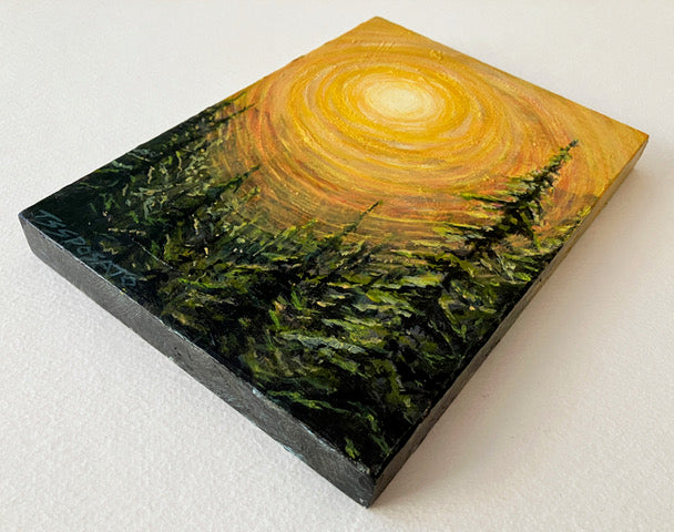 Sunset Summet - 5”x 7”
