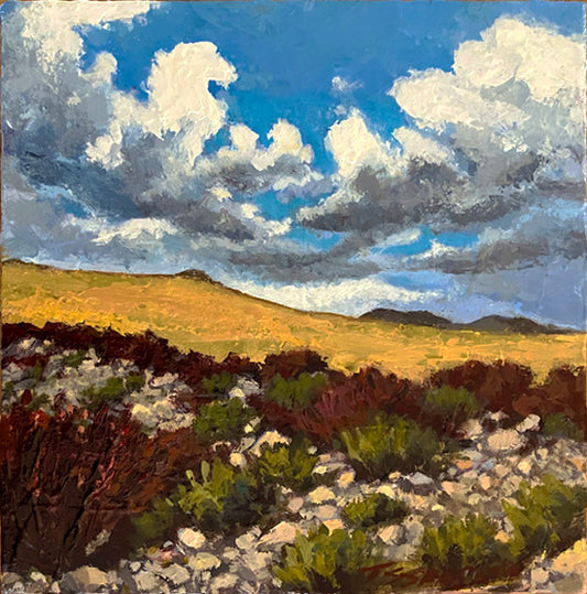 High Country Clouds - 6”x 6”