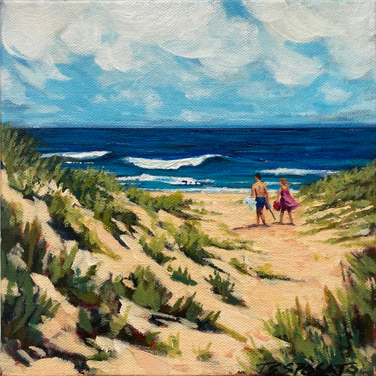 Terry's Beach - 8"x 8"