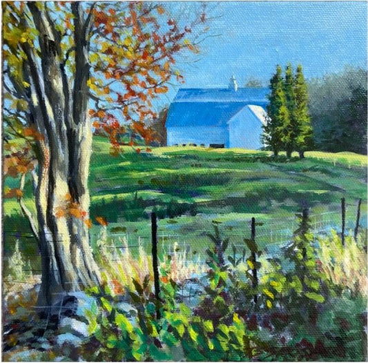 The Barn, Windham - 8"x 8"