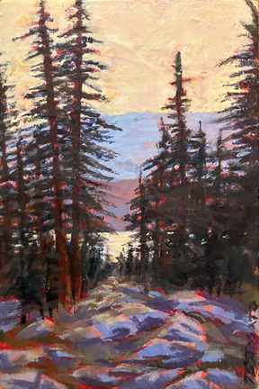 Crater Lakes Color - 4”x 6”